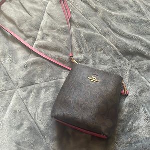 Coach mini town bucket purse